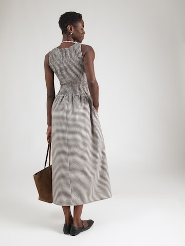 Hailys - Vestido 'Mi44na' em castanho