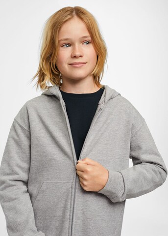 MANGO KIDS Collegetakki 'Francia' värissä harmaa