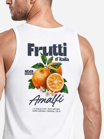Neverless Shirt 'Frutti di italia'‌‌‌‌‌‌ in Weiß