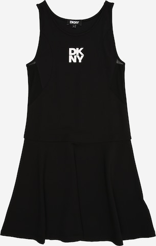 DKNY Kleit, värv must: eest vaates