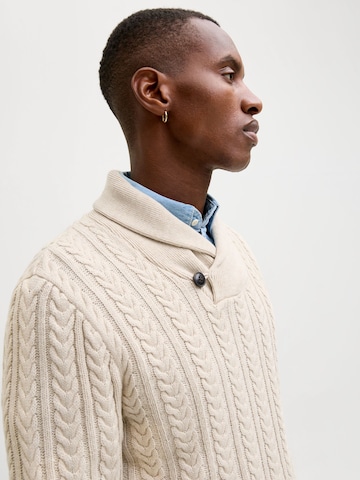 JACK & JONES Pullover 'JPRBLUSEAN' i beige