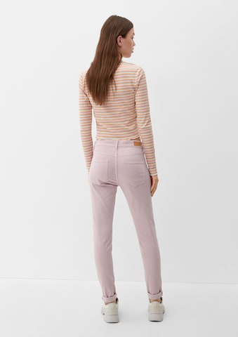 QS Skinny Jeans in Roze