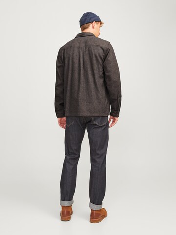 JACK & JONES Regular fit Átmeneti dzseki 'JPRRaymond' - barna