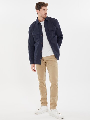 Coupe regular Veste mi-saison Threadbare en bleu