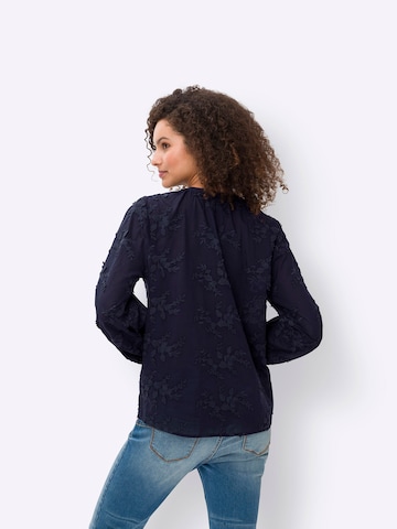 heine Blouse in Blauw