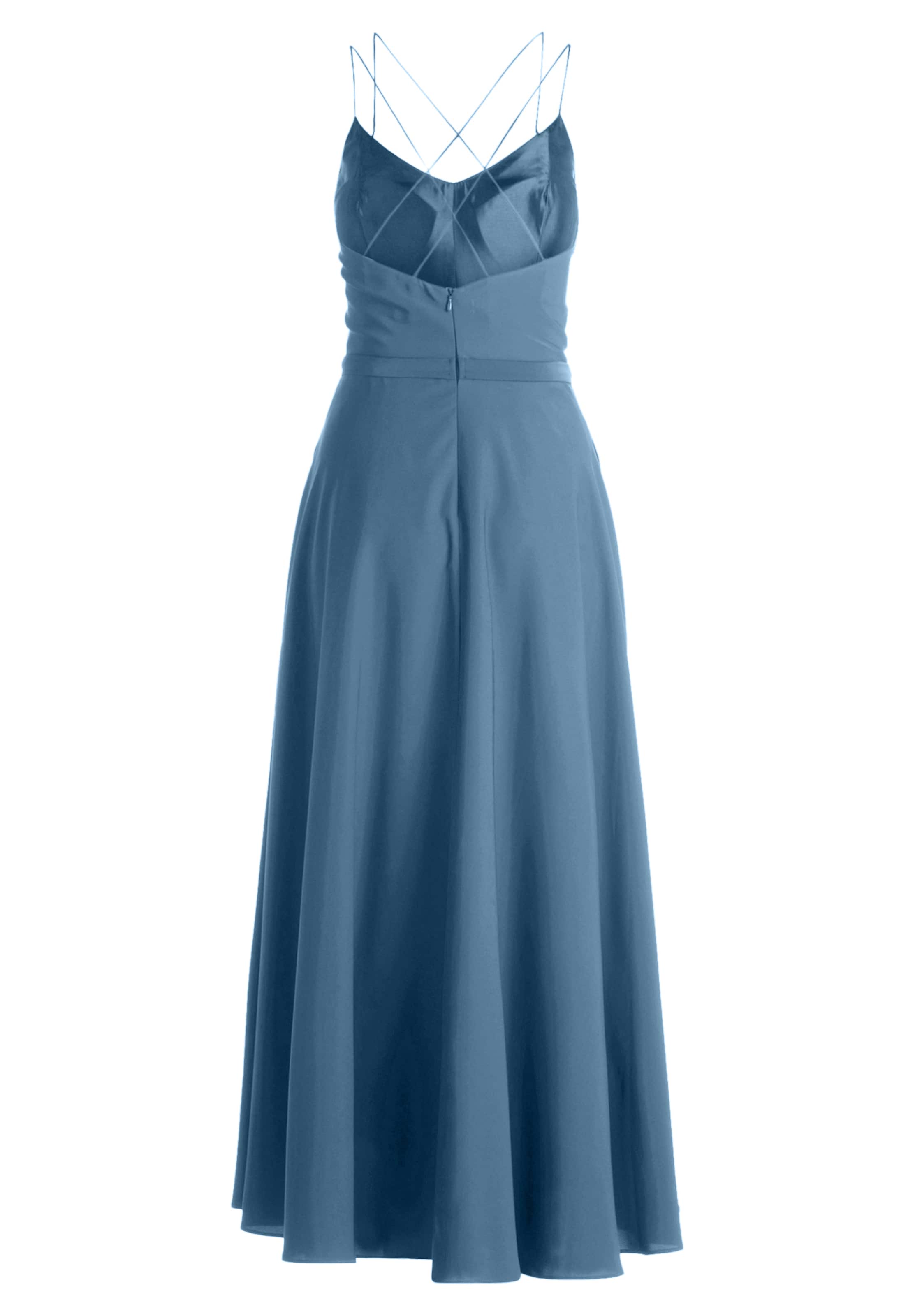 VM Vera Mont Abendkleid in Blau: Vorderseite