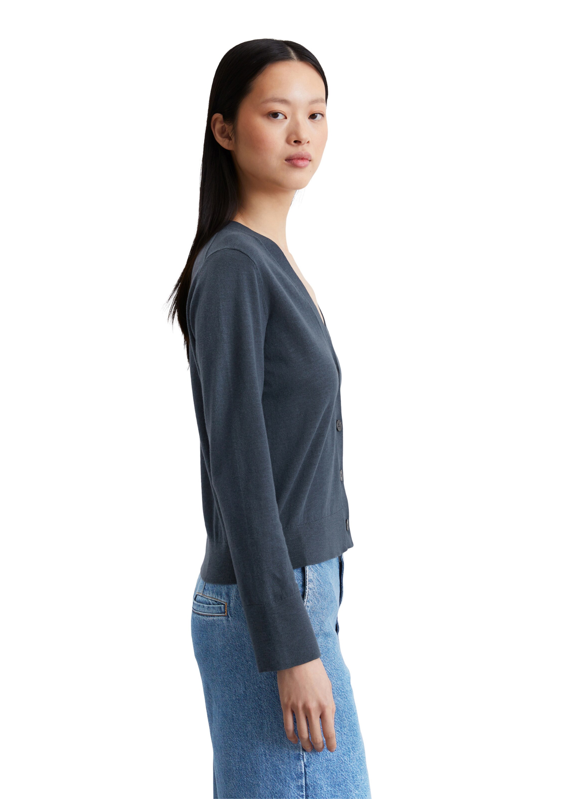 mėlyna Marc O'Polo Kardiganas