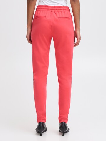 ICHI Tapered Bukser 'KATE' i pink