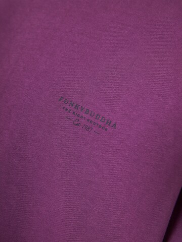 T-Shirt Funky Buddha en violet