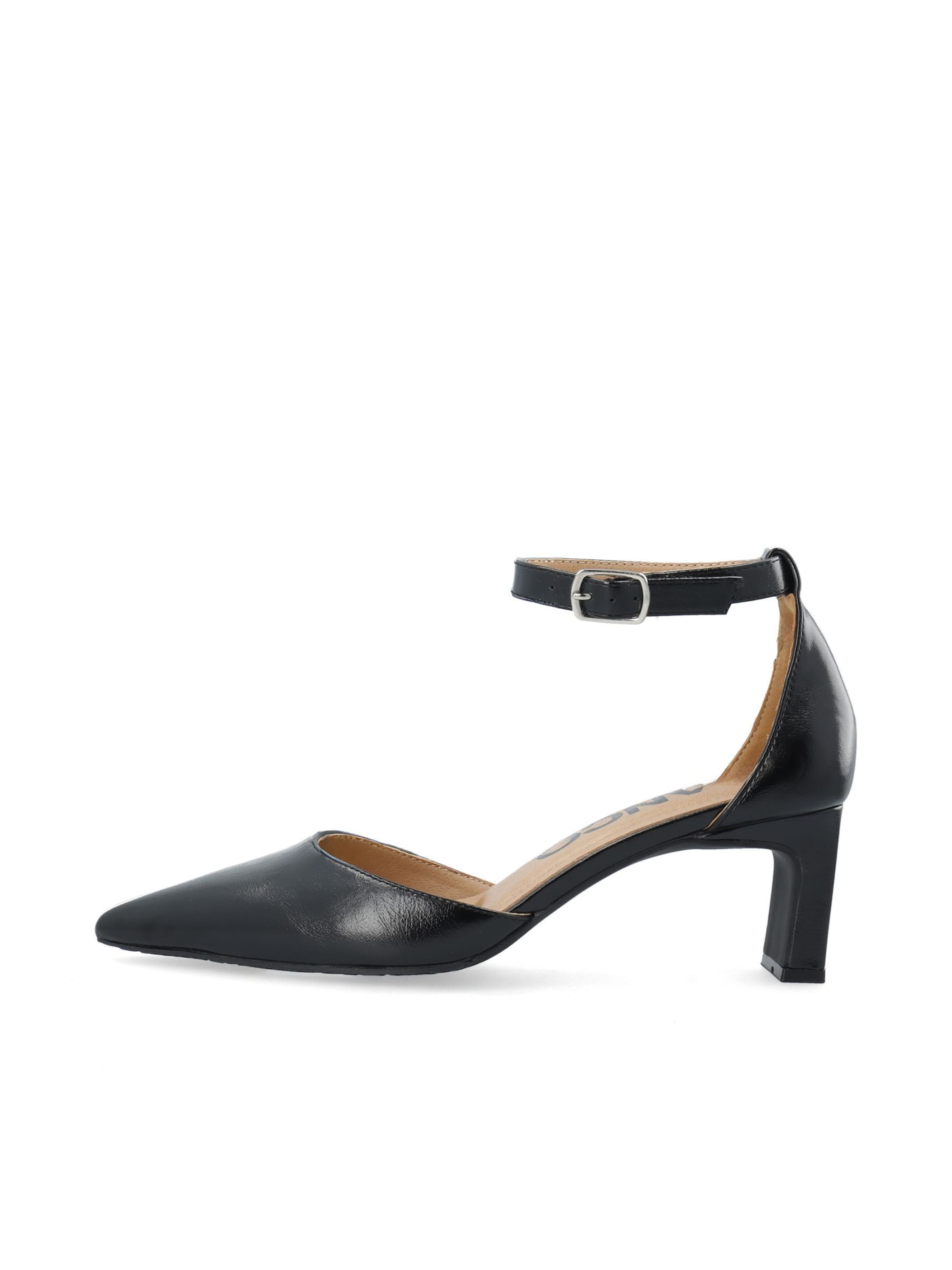 Bianco Pumps 'Monroe' in Schwarz: Vorderseite