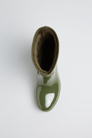 Soccx Regenstiefel mit Logo-Prägung in Grün