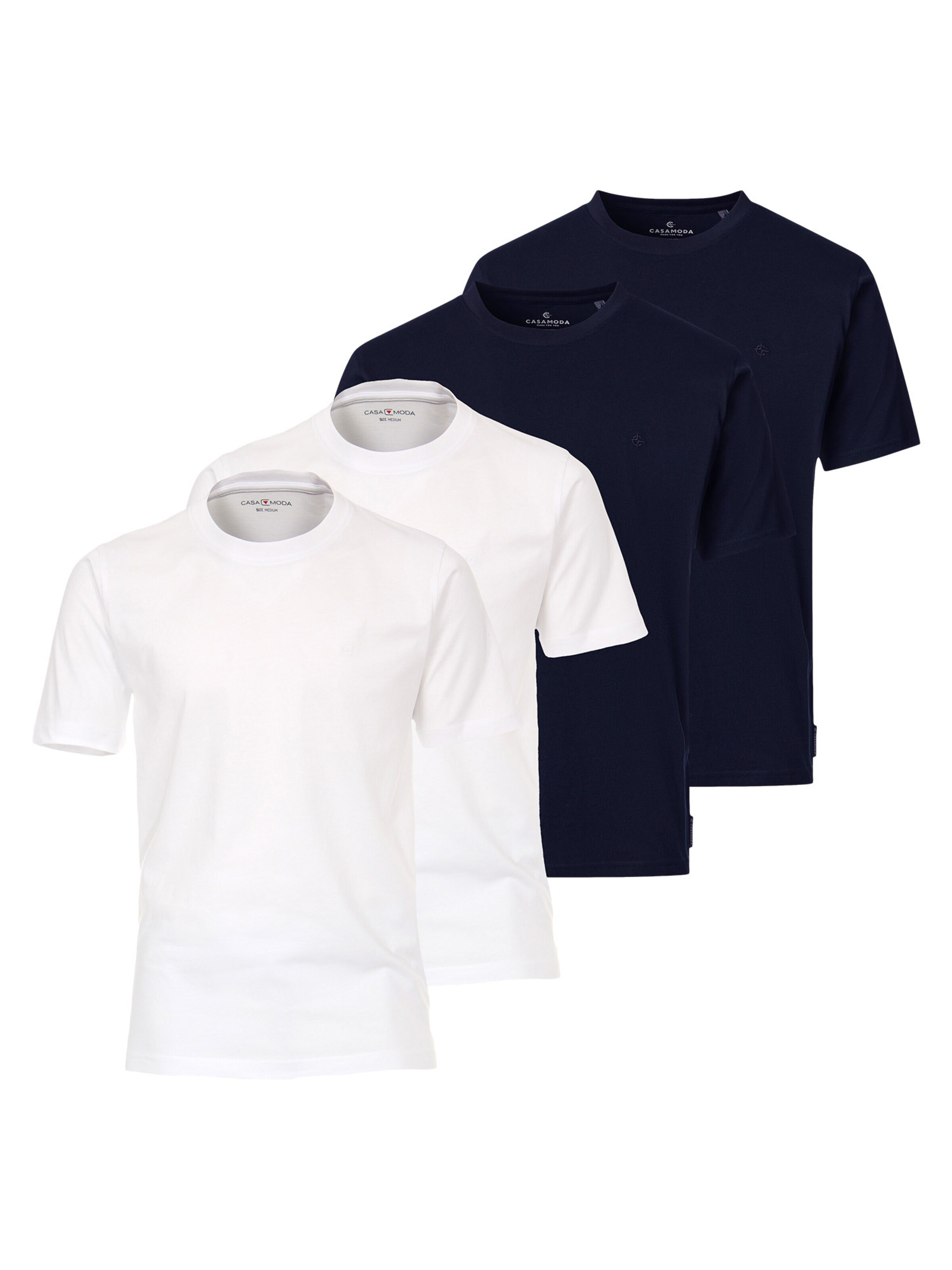 CASAMODA Shirt 'Basic' in Blue: front
