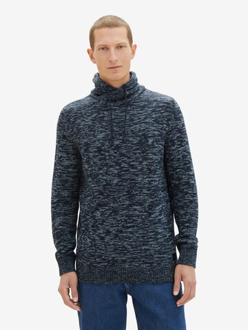 TOM TAILOR Sweater in Blue: front