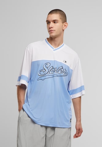 Maglietta di Starter Black Label in blu: frontale