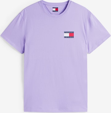 Tricou 'ESSENTIAL' de la Tommy Jeans pe mov: față