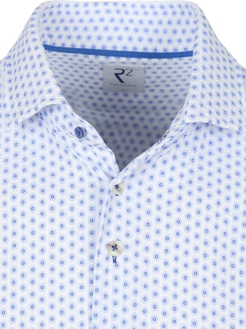 R2 Amsterdam Regular fit Overhemd in Blauw