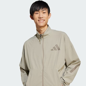 ADIDAS SPORTSWEAR Sports jacket 'Z.N.E.' in Beige
