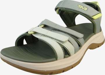 TEVA Wandelsandalen in Groen: voorkant