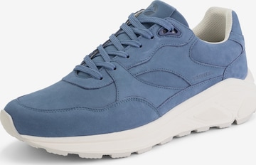 Baskets basses 'Raunds' Travelin en bleu : devant