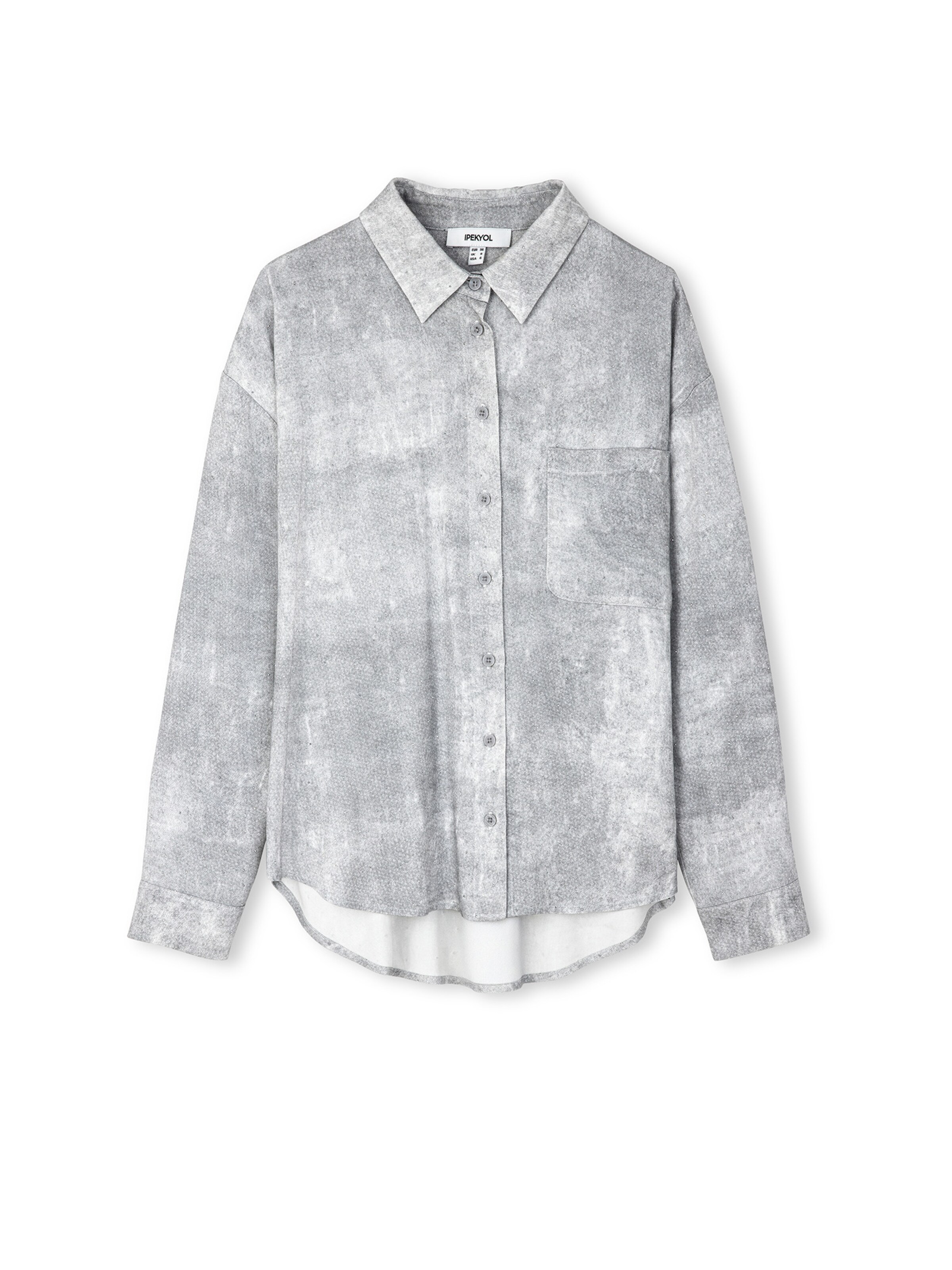 Ipekyol Bluse in Grau: Vorderseite