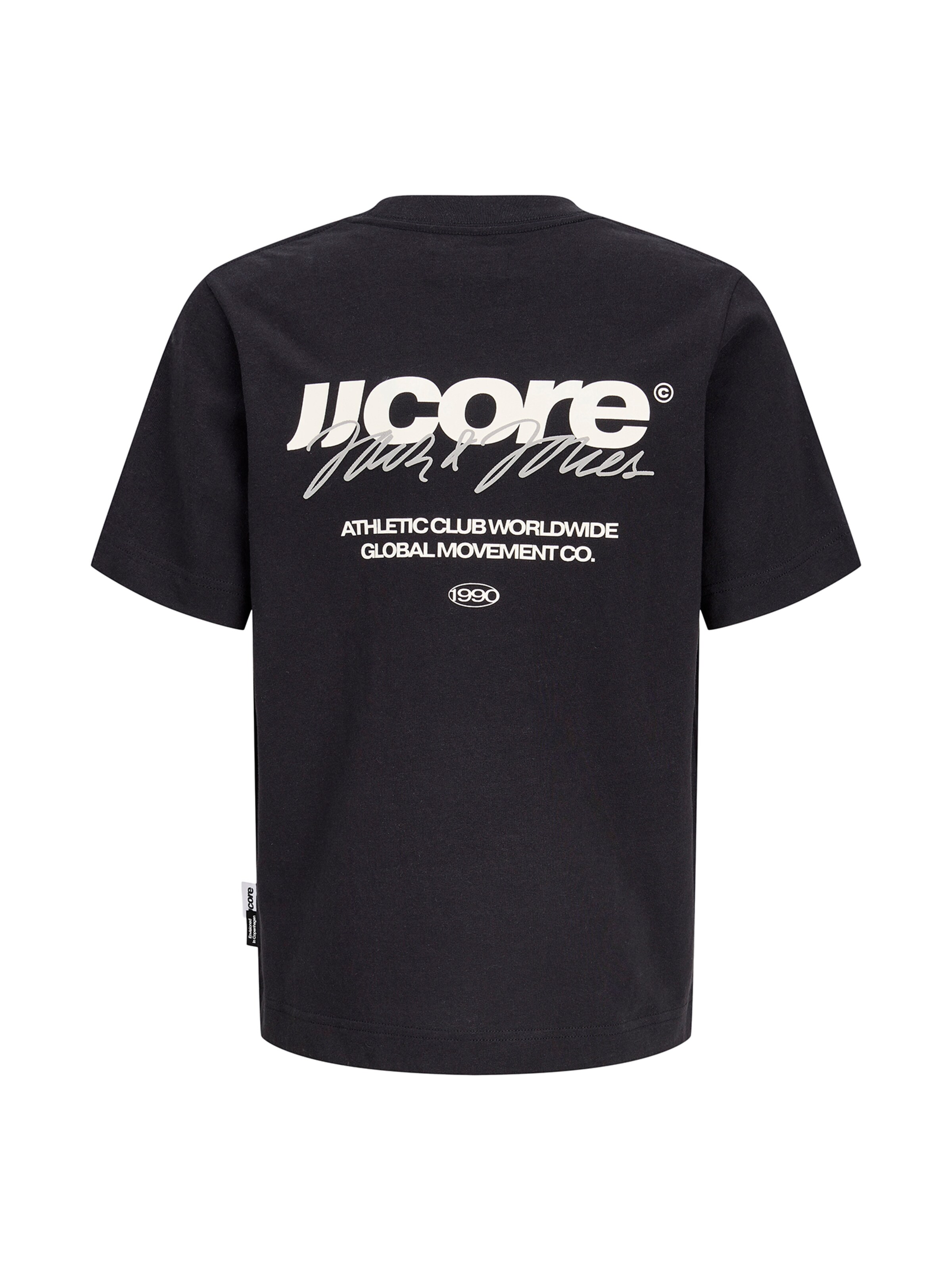 Jack & Jones Junior Majica 'JCOCLUB' | črna barva