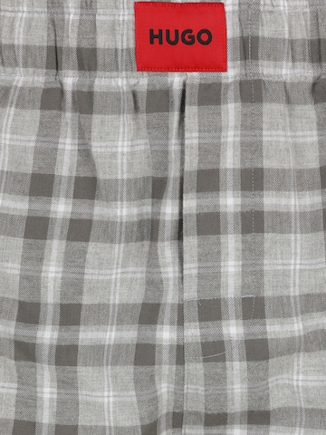 HUGO Pyjama kurz in Grau