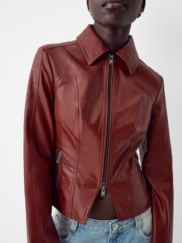 Bershka Between-season jacket in Red