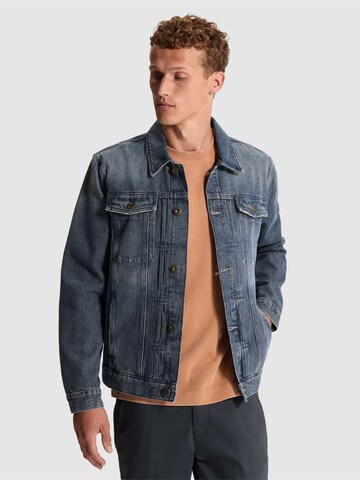 Veste mi-saison 'Trucker denim jacket' CAST IRON en bleu : devant