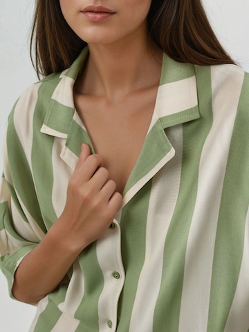 Busem Bluse in Grün