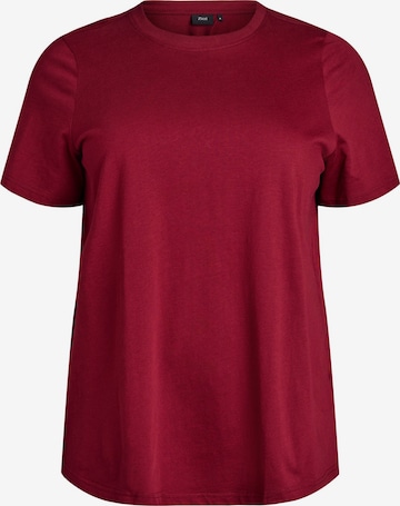 raudona Zizzi Marškinėliai 'Vcharlin': priekis