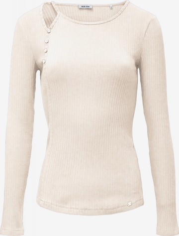 Pull-over Salsa Jeans en blanc : devant