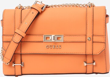 GUESS - Bolso de hombro 'EMILEE' en naranja: frente