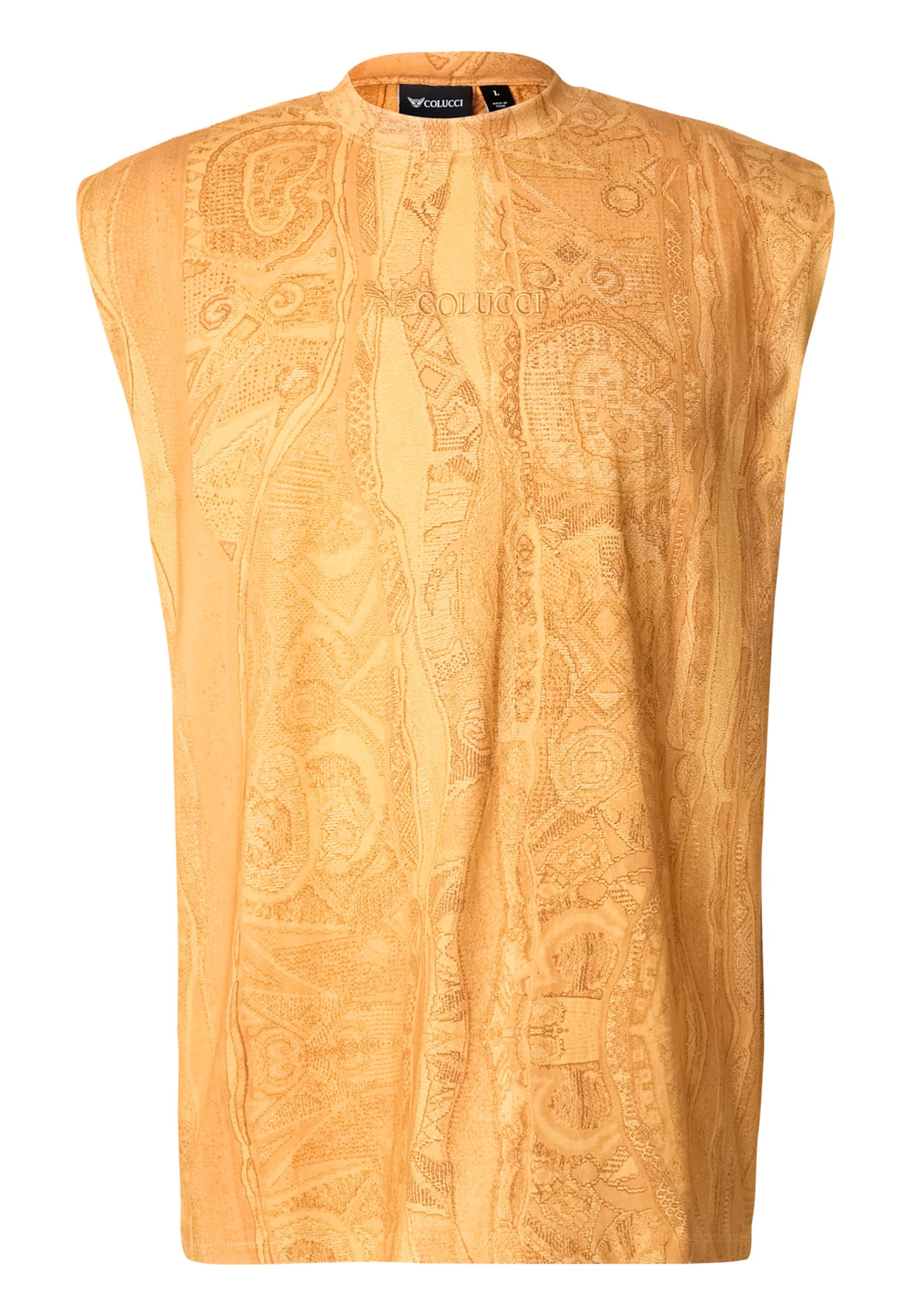 Colucci Shirt 'Fellin' in Gelb: Vorderseite