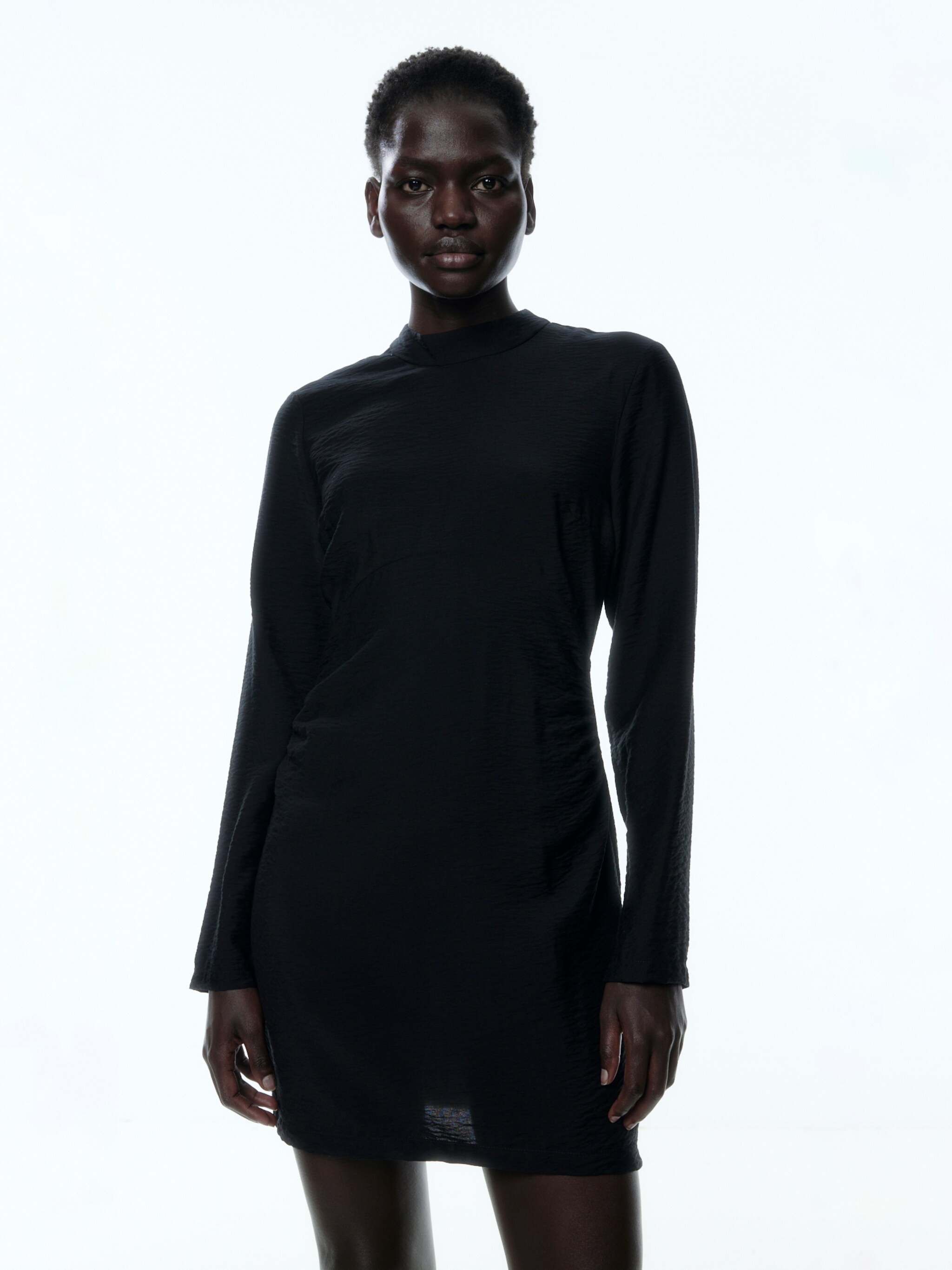 EDITED Jurk ' Birga' Zwart