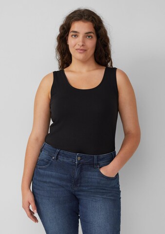 T-shirt s.Oliver en noir : devant