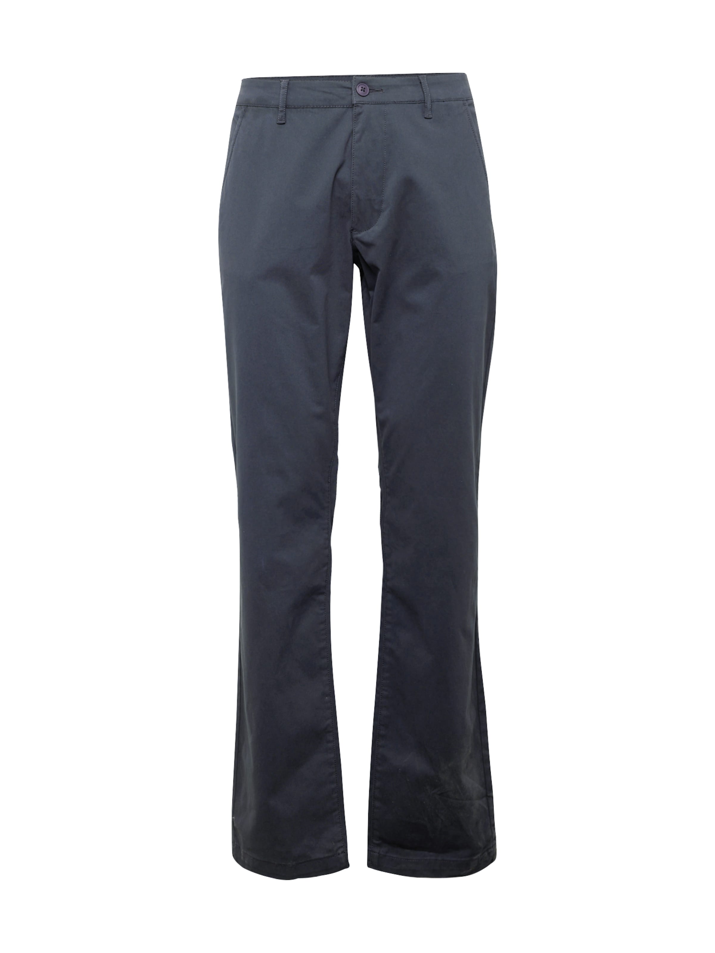 juoda H.I.S „Chino“ stiliaus kelnės: priekis