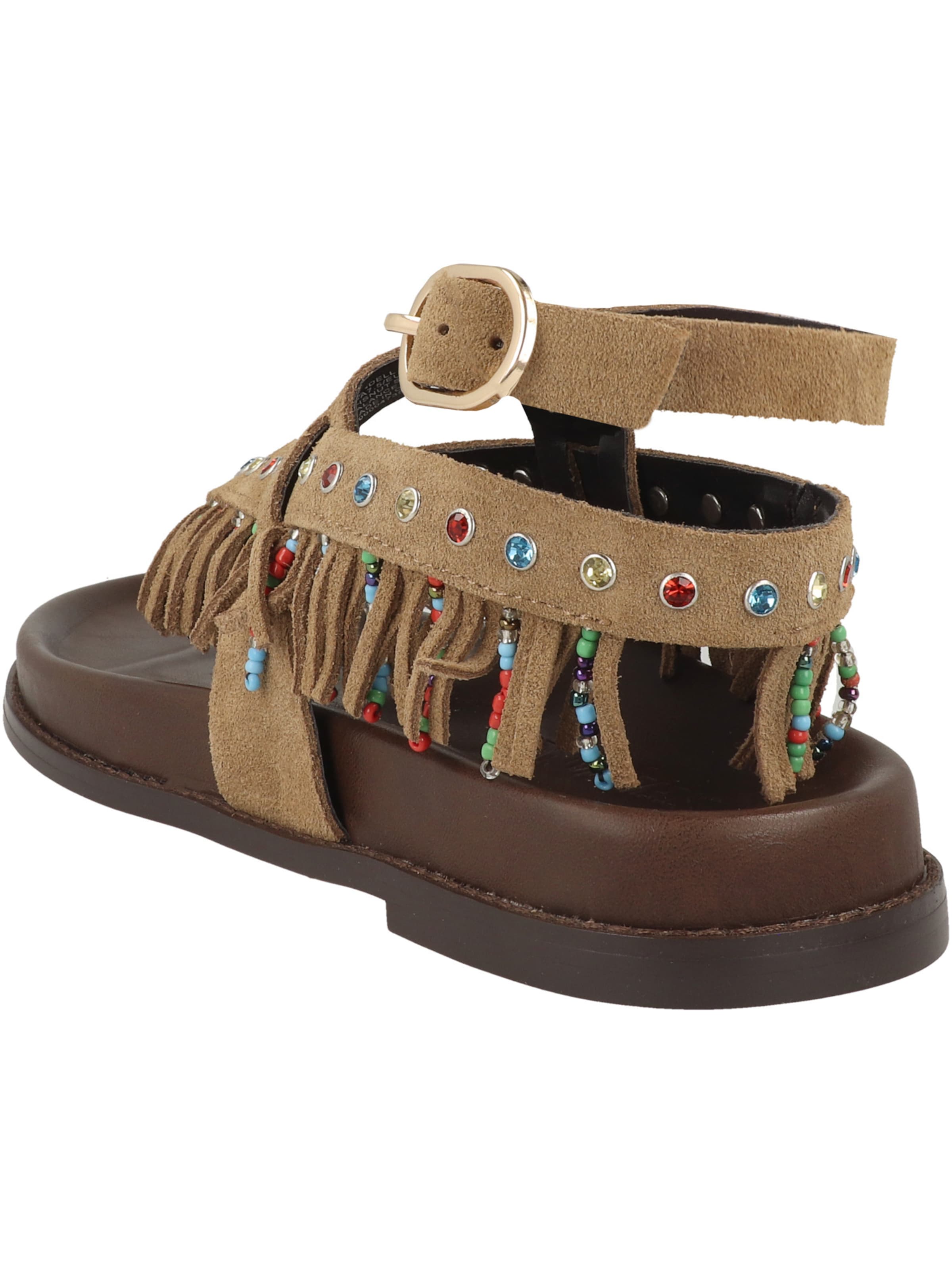 STEVE MADDEN Sandalen met riem 'Wendell' in Bruin