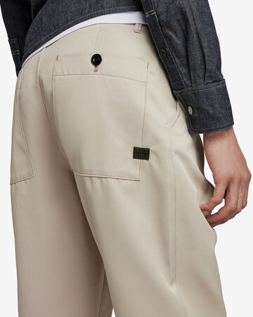 G-Star RAW Loosefit Chinohose in Beige