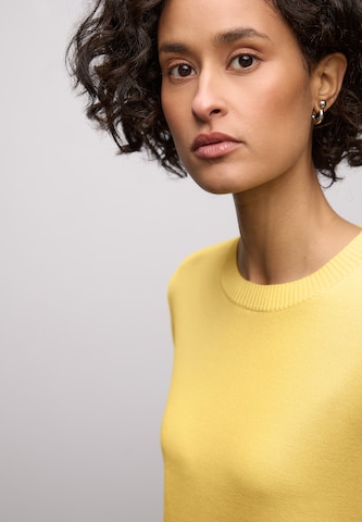 STREET ONE Pullover in Gelb