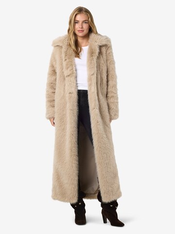 Noisy may Winter coat in Beige: front