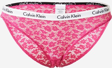 Calvin Klein Underwear - Braga en rosa: frente