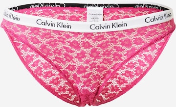 rožinė Calvin Klein Underwear Moteriškos kelnaitės: priekis