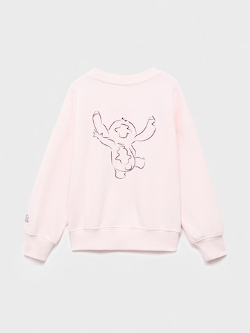 MANGO KIDS Sweatshirt in Pink