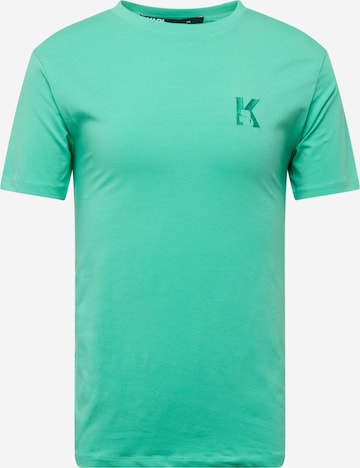 Karl Lagerfeld Shirt in Groen: voorkant