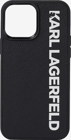 Karl Lagerfeld Smarttelefonetui 'iPhone 13 Pro Max ' i svart: forside