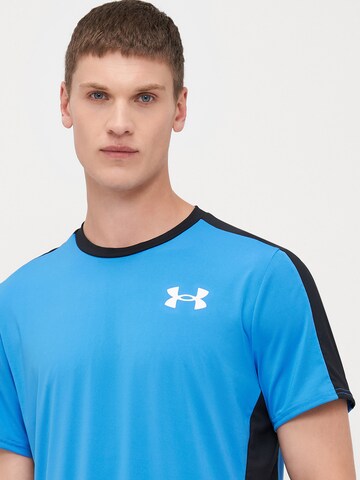 UNDER ARMOUR Funkcionális felső 'HG Wordmark' - kék