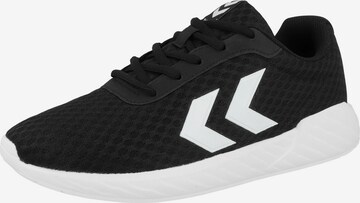 Hummel - Zapatillas deportivas bajas en negro: frente