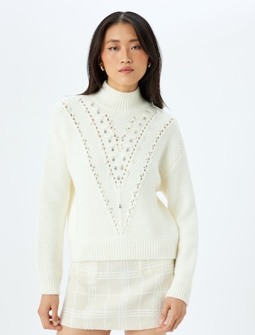 Koton Sweater in Beige: front