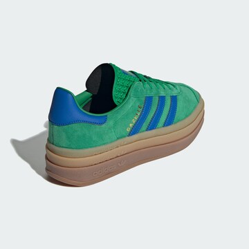 ADIDAS ORIGINALS Ниски маратонки 'Gazelle Bold' в зелено