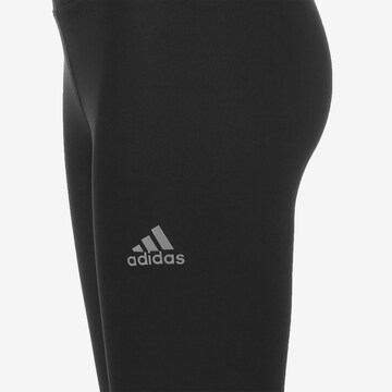 ADIDAS PERFORMANCE Skinny Sporthose in Schwarz